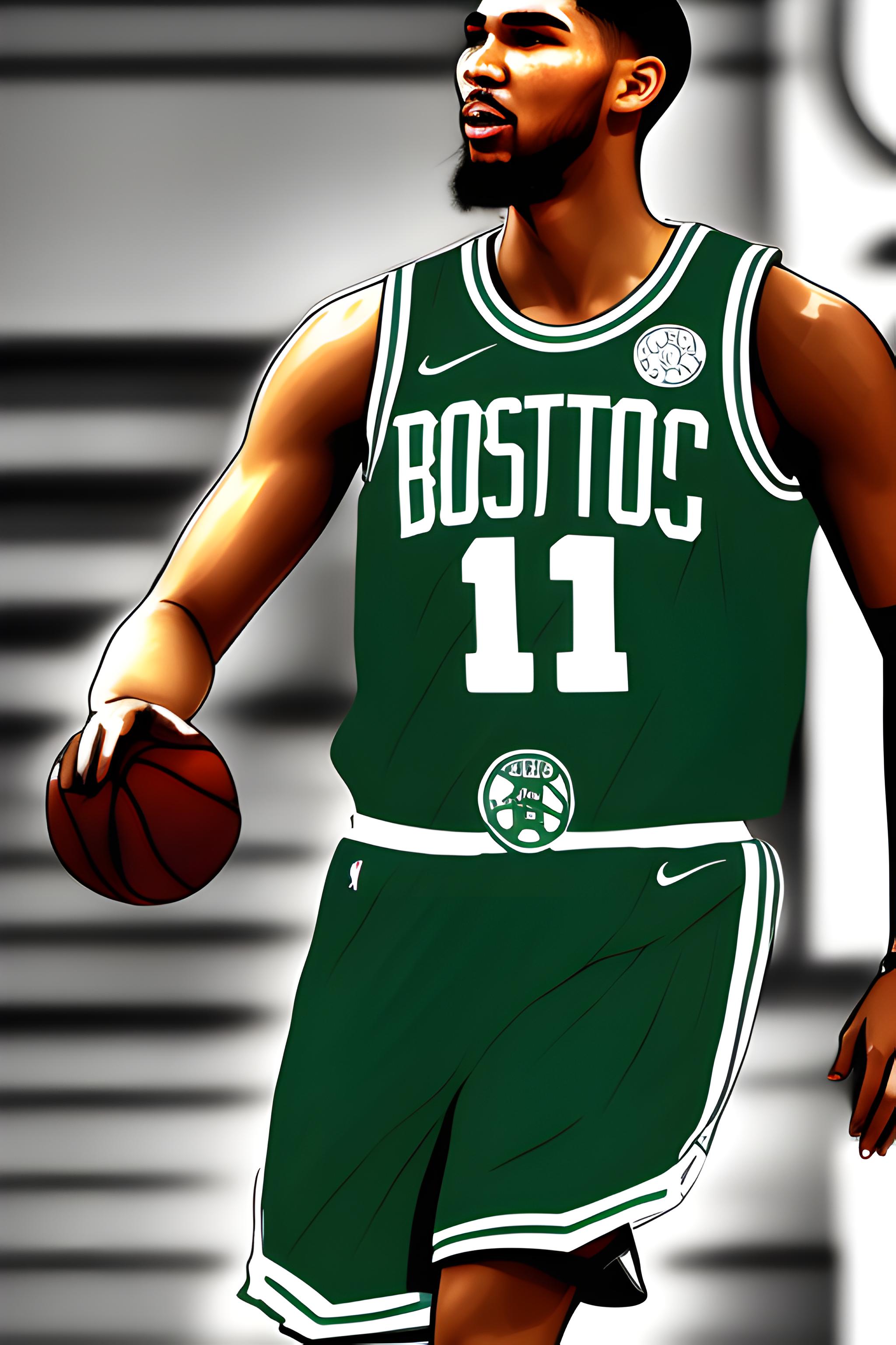 Download Jayson Tatum Of Boston Celtics Wallpaper